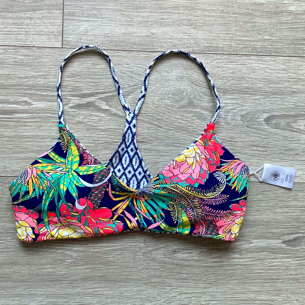 BODY GLOVE BREATHE Reversible 2 in 1 Bralette Bikini Top